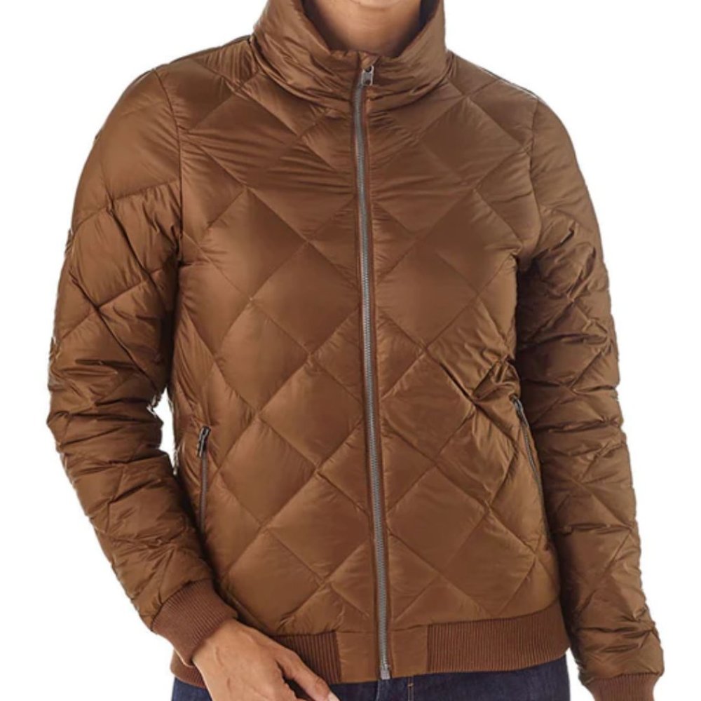 Patagonia Women's Prow Bomber Jacket Size Small, Moccasin Brown